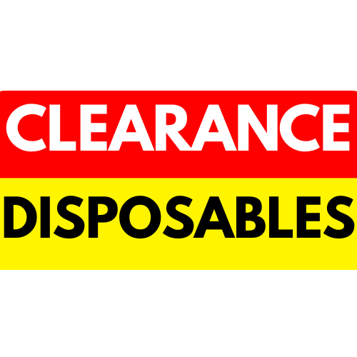 Clearance Disposables