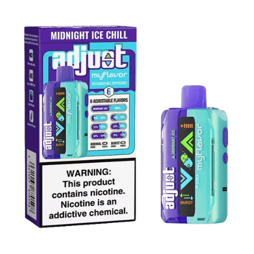 Adjust MyFlavor 40k 5% Rechargeable Disposable Adjust Disposables Midnight Ice Chill / 40000+ / 5% (50mg)