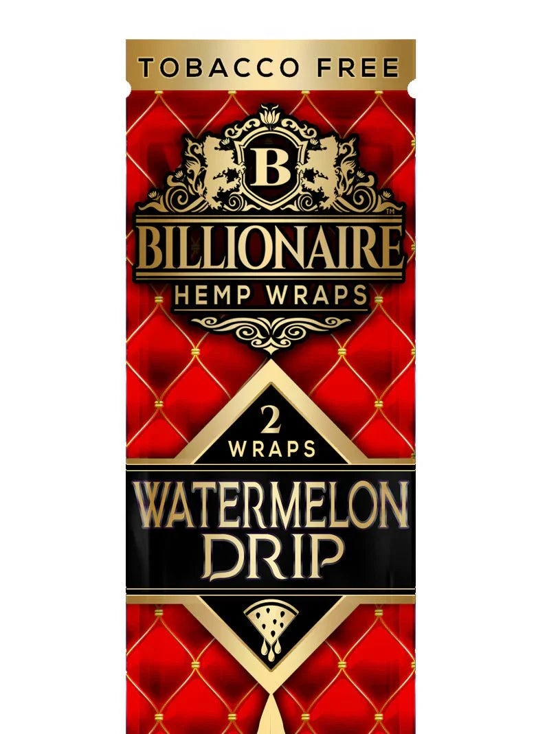 Billionaire Hemp Wraps Billionaire Hemp Wraps Smoking Accessories Watermelon Drip