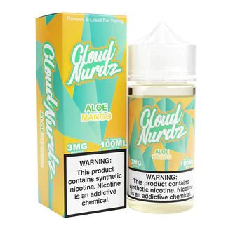 Cloud Nurdz 100mL Cloud Nurdz E-Juice Aloe Mango / 3mg / 100mL