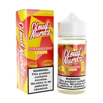 Cloud Nurdz 100mL Cloud Nurdz E-Juice Strawberry Lemon / 3mg / 100mL