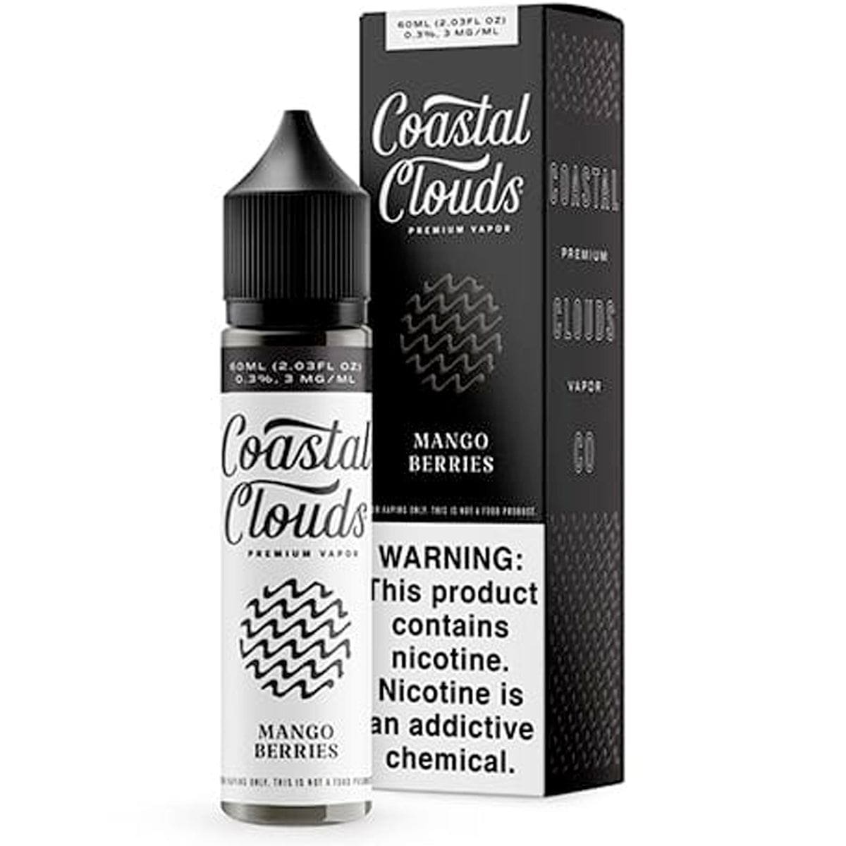 Coastal Clouds fruits 60mL Coastal Clouds E-Juice Mango Berries Coastal Clouds / 3mg / 60mL