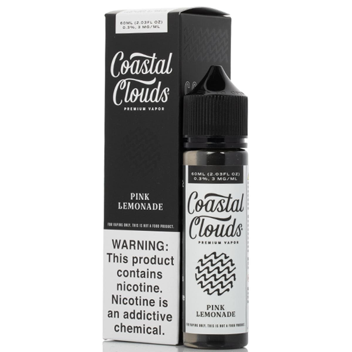 Coastal Clouds fruits 60mL Coastal Clouds E-Juice Pink Lemonade Coastal Clouds / 3mg / 60mL