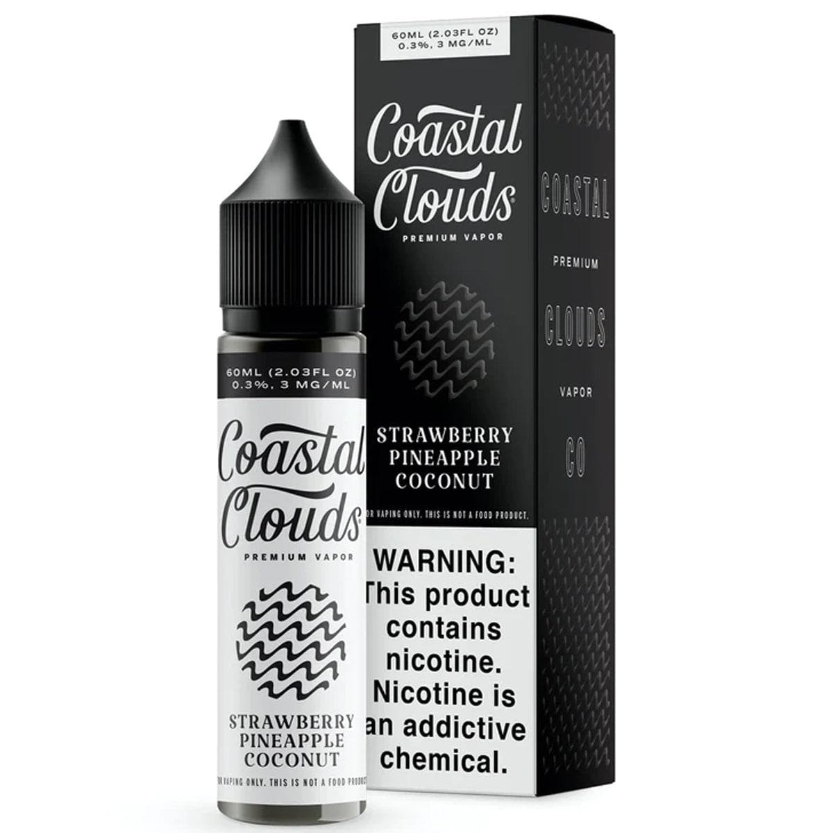 Coastal Clouds fruits 60mL Coastal Clouds E-Juice Strawberry Pineapple Coconut Coastal Clouds / 3mg / 60mL