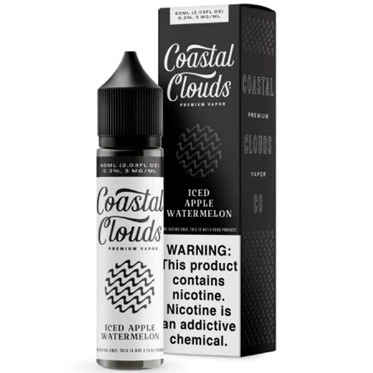 Coastal Clouds ICE 60mL Coastal Clouds E-Juice Iced Apple Watermelon / 0mg / 60mL