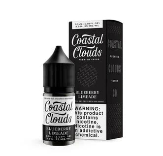 Coastal Clouds Salts 30mL Coastal Clouds Nic Salt Juice Blueberry Limeade / 35mg & 50mg / 30mL