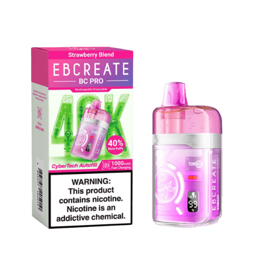 EBCreate BC Pro 40k 5% Rechargeable Disposable EBCreate Disposables Strawberry Blend / 40000+ / 5% (50mg)