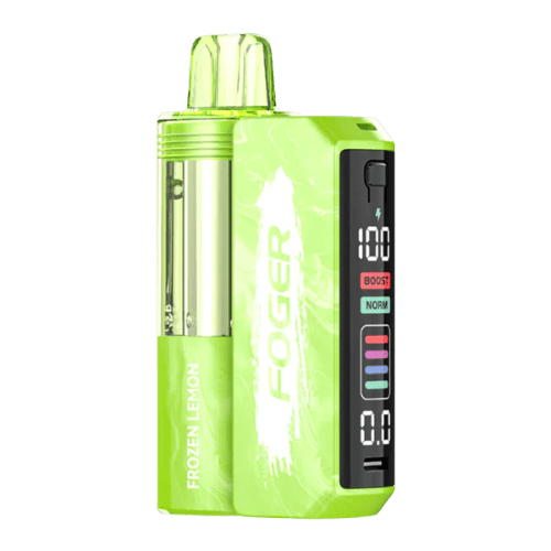 Foger Switch Pro Kit 30K 5% Rechargeable Disposable. Foger Disposables Frozen Lemon / 30000+ / 5% (50mg)