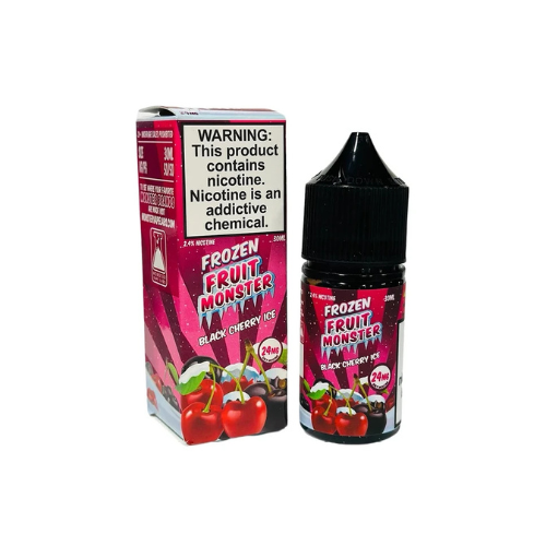 Frozen Fruit Monster Salts Frozen Fruit Monster Nic Salt Juice Black Cherry Ice / 30mL / 24mg & 48mg