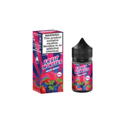 Fruit Monster Salts 30mL Monster Labs Nic Salt Juice Mixed Berry Fruit Monster Salts / 24mg / 30mL