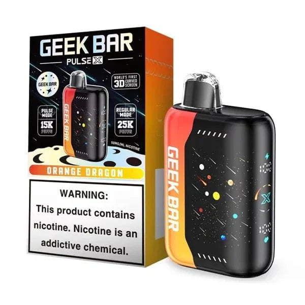 Geek Bar Pulse X 25000 5% Geek Bar Disposables Orange Dragon / 5% (50mg) / 25000+