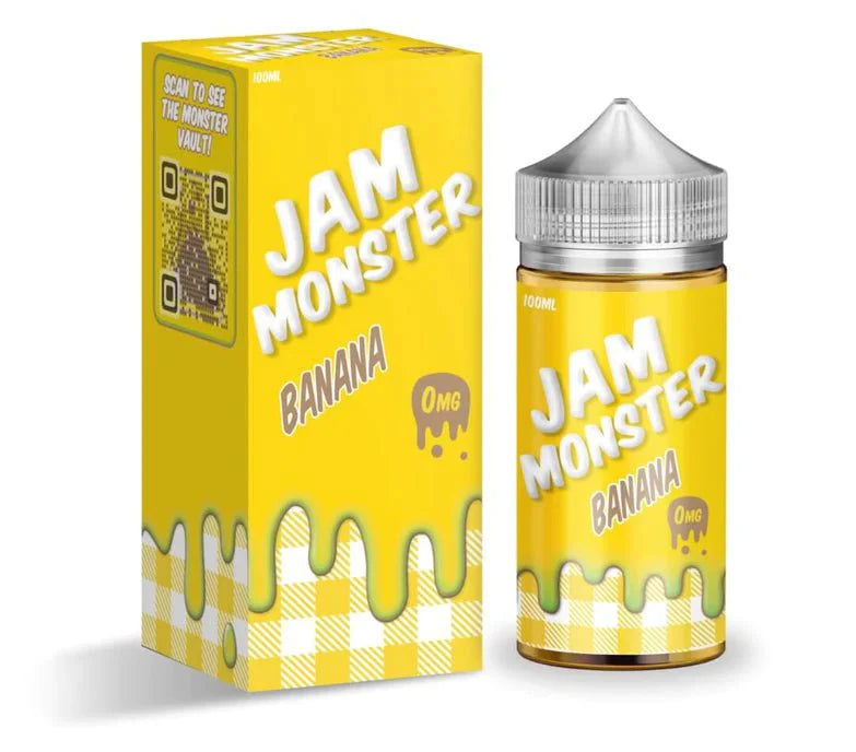 Jam Monster 100mL Monster Labs E-Juice Banana Jam Monster / 3mg / 100mL