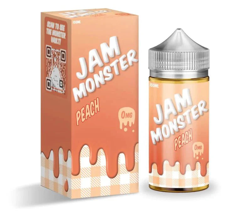 Jam Monster 100mL Monster Labs E-Juice Peach Jam Monster / 3mg / 100mL