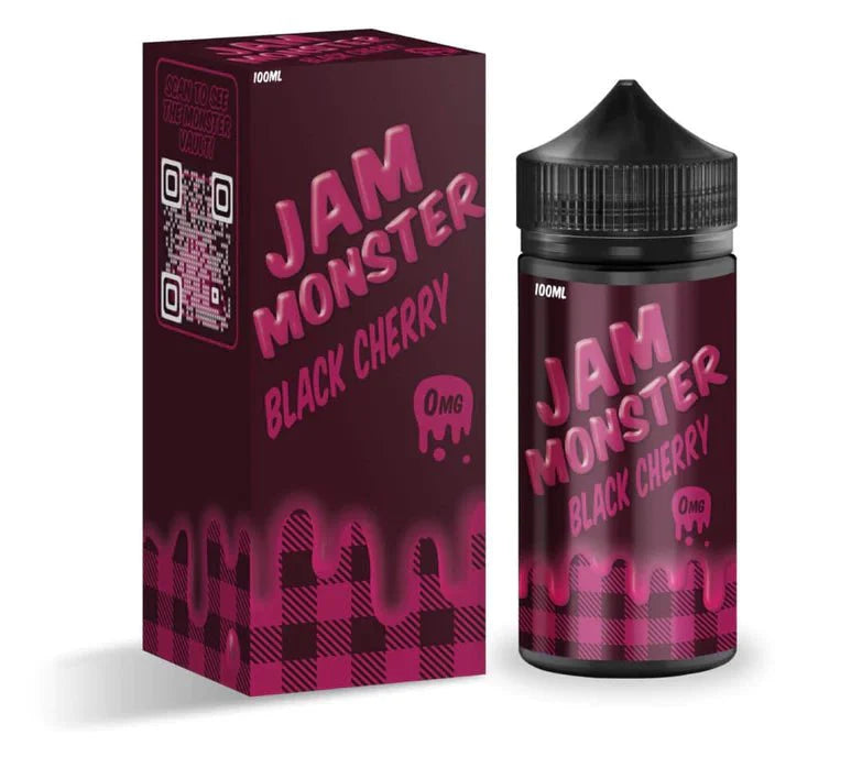 Jam Monster 100mL Monster Labs E-Juice Black Cherry Jam Monster / 3mg / 100mL