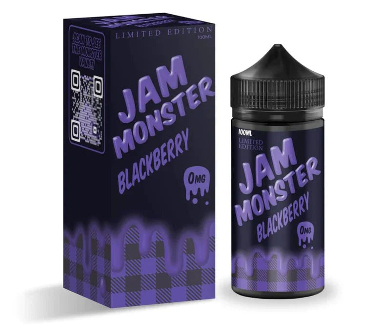 Jam Monster 100mL Monster Labs E-Juice Blackberry Jam Monster / 3mg / 100mL