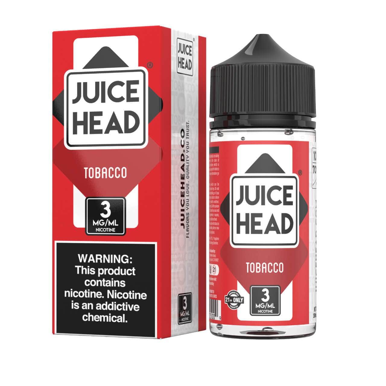 Juice Head 100mL Juice Head E-Juice Tobacco Juice Head / 3mg / 100mL