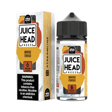 Juice Head Freeze 100mL Juice Head E-Juice Orange Mango Freeze / 3mg / 100mL