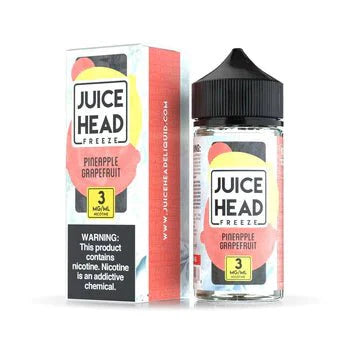 Juice Head Freeze 100mL Juice Head E-Juice Pineapple Grapefruit Freeze / 3mg / 100mL
