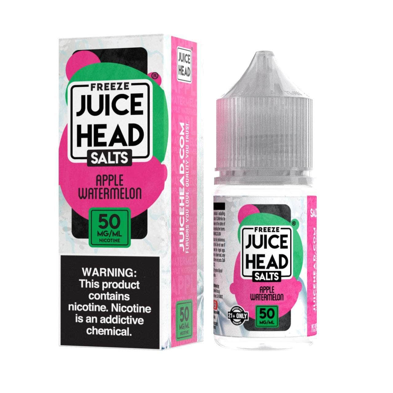 Juice Head Freeze Salt 30mL Juice Head Nic Salt Juice Apple Watermelon Freeze / 35mg / 30mL