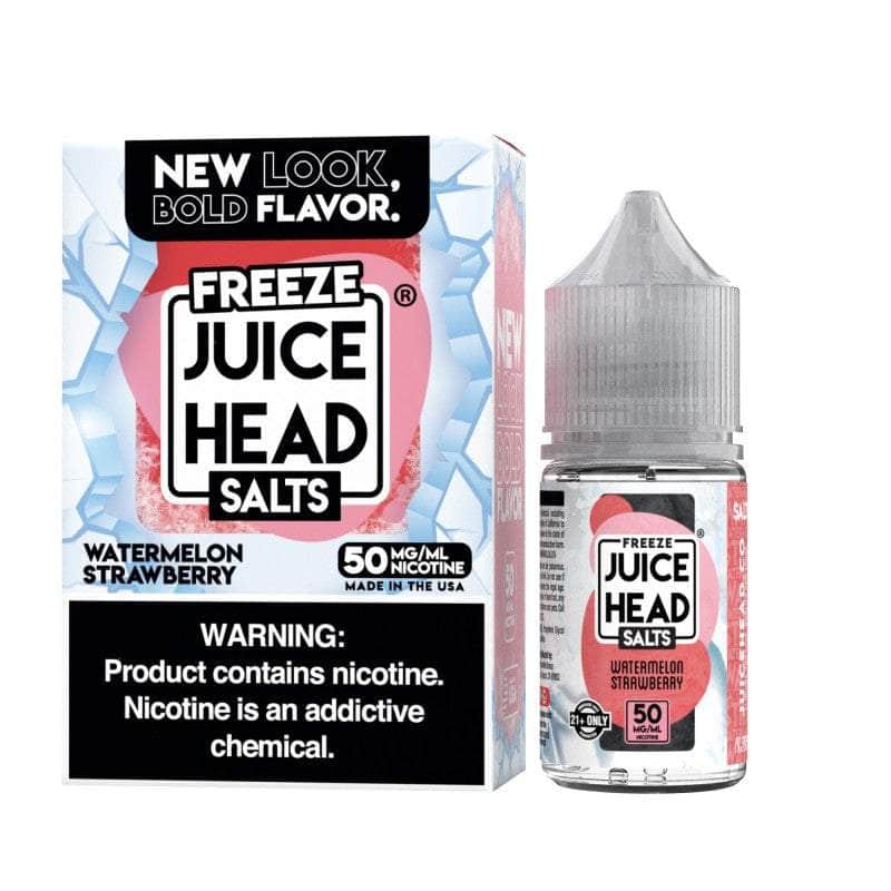 Juice Head Freeze Salt 30mL Juice Head Nic Salt Juice Watermelon Strawberry Freeze / 35mg / 30mL