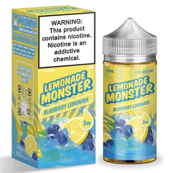 Lemonade Monster 100mL Monster Labs E-Juice Blueberry Lemonade Monster / 3mg / 100mL