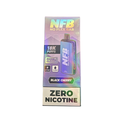NFB No Flex Bar 18K 0% NFB Disposable Black Cherry / 18000+ / 0%(Nicotine Free)