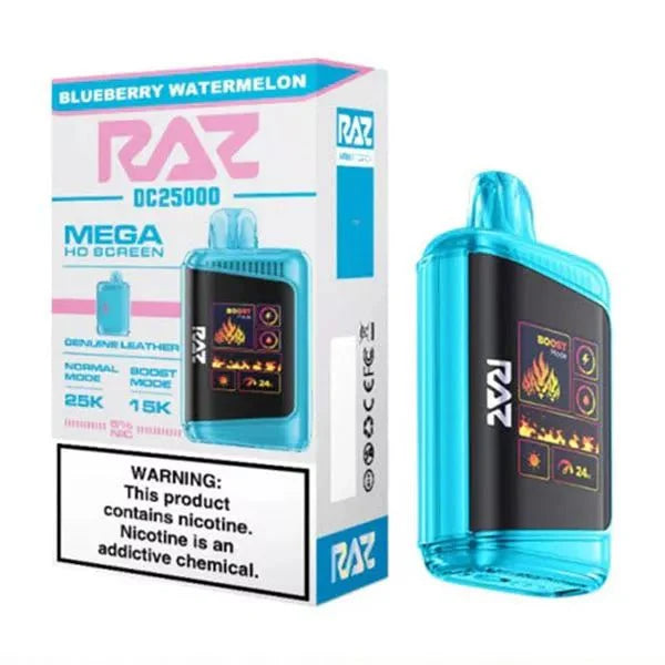 Raz DC25000 5% Raz Disposables Blueberry Watermelon / 25000+ / 5% (50mg)