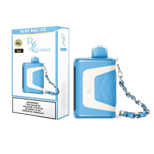 Raz RYL Classic 35000 5% Rechargeable Disposable Raz Disposables Blue Razz Ice / 35000+ / 5% (50mg)