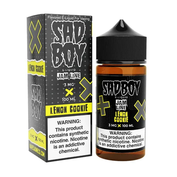 SadBoy 100mL SadBoy e-Juice Lemon Cookie / 3mg / 100mL
