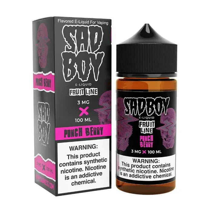 SadBoy 100mL SadBoy e-Juice Punch Berry / 3mg / 100mL