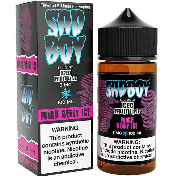 SadBoy 100mL SadBoy e-Juice Punch Berry Ice / 3mg / 100mL