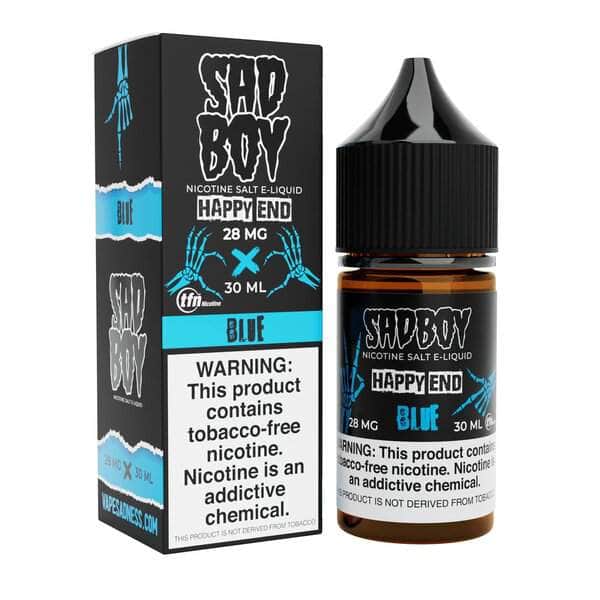 SadBoy Salt 30mL SadBoy e-Liquids Nic Salt Juices Happy End Blue