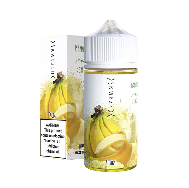 Skwezed 100mL Skwezed E-Juice Skwezed Banana / 3mg / 100mL