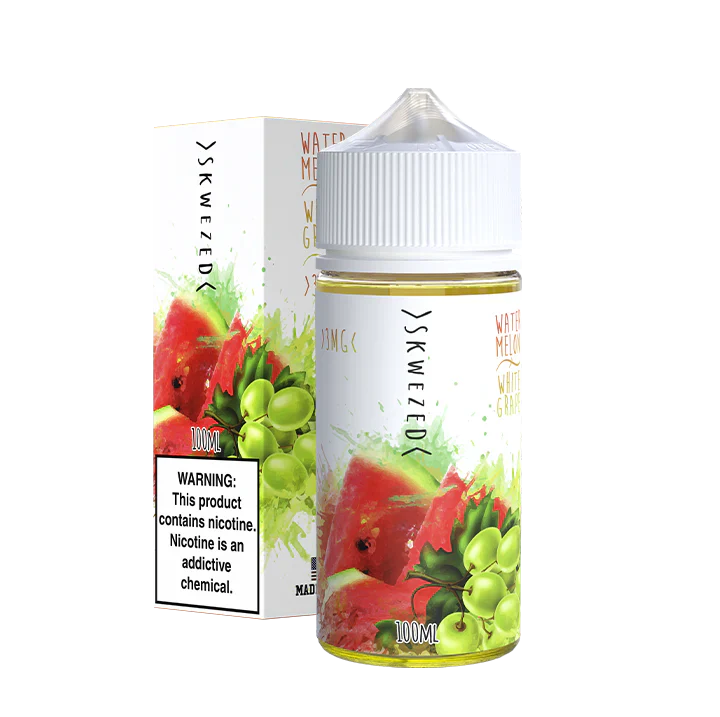 Skwezed 100mL Skwezed E-Juice Watermelon White Grape / 3mg / 100mL