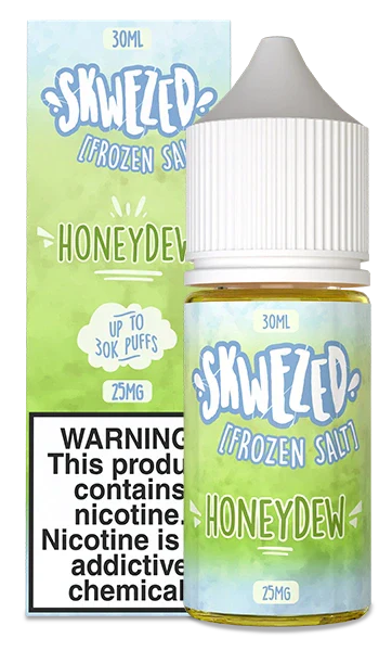 Skwezed Iced Nic Salts 30mL Skwezed Nic Salt Juice Honey Dew / 25mg & 50mg