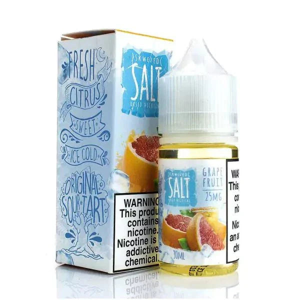 Skwezed Iced Nic Salts 30mL Skwezed Nic Salt Juice Grapefruit Ice Skwezed / 25mg & 50mg
