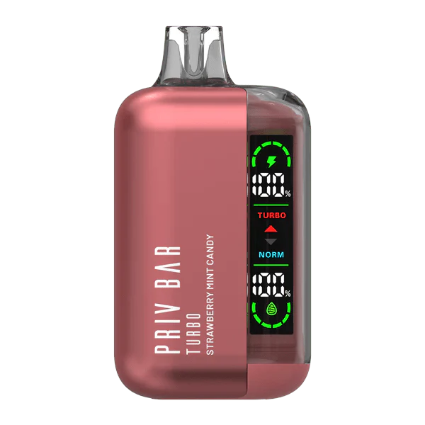 Smok Priv Bar Turbo 15k 5% Smok Disposables Strawberry Mint Candy / 15000+ / 5% (50mg)
