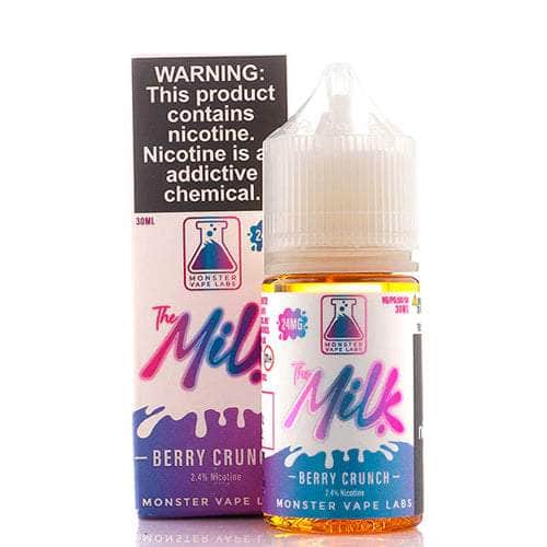 The Milk Salts 30mL Monster Labs Nicotine Salt Juices Berry Crunch / 24mg
