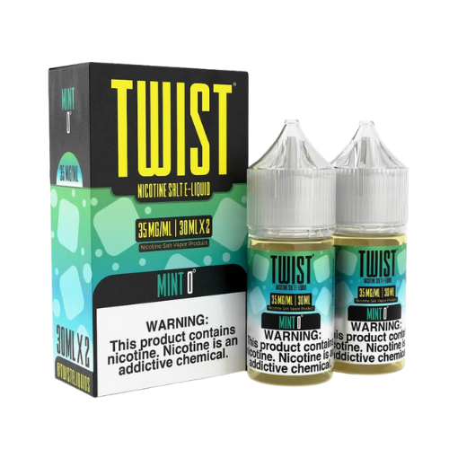 Twist Nicotine Salt Liquids/ 30ml X 2/ Mint 0°/ 35mg/ 50mg