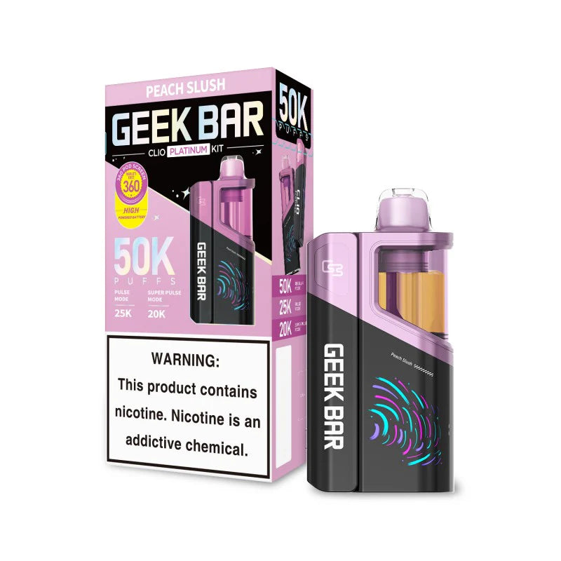 Geek Bar Clio Kit Disposable  Geek Bar Clio Peach Slush 50000+ / 5%(50mg)
