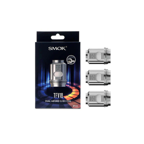 Smok TFV18  Coils Smok Replacement Coils Single Mesh, Dual Mesh