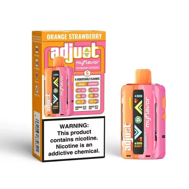 Adjust MyFlavor 40k 5% by Lost Mary Disposables Orange Strawberry / 40000+ / 5% (50mg)