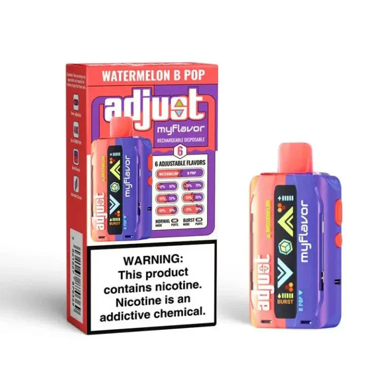 Adjust MyFlavor 40k 5% by Lost Mary Disposables Watermelon B-Pop / 40000+ / 5% (50mg)