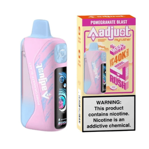Adjust MyRusher 40k 5% Adjust Disposables Pomegranate Blast / 40000+ / 5% (50mg)