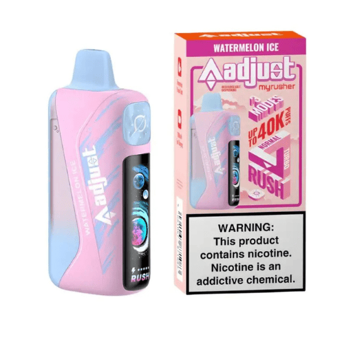 Adjust MyRusher 40k 5% Adjust Disposables Watermelon Ice / 40000+ / 5% (50mg)