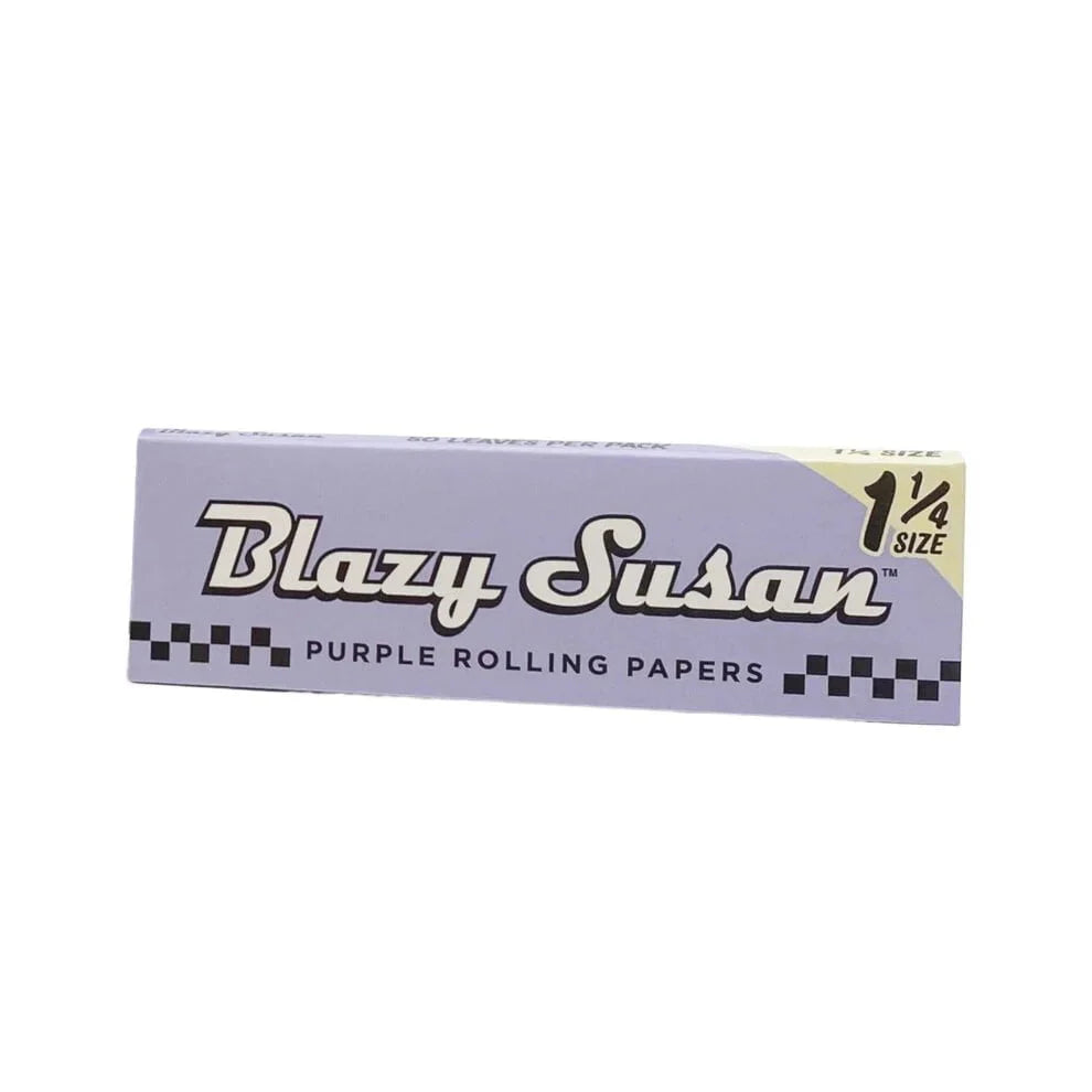 Blazy Susan Purple Rolling Papers Blazy Susan Smoking Accessories 1 1/4”