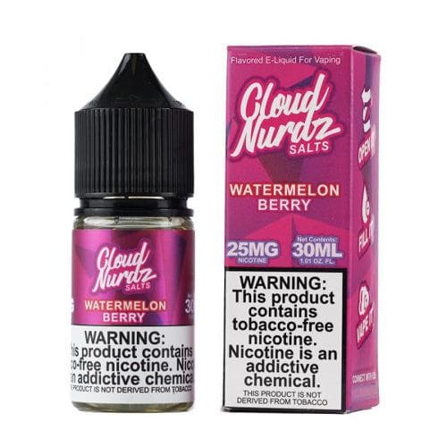 Cloud Nurdz Salt 30mL Cloud Nurdz Nicotine Salt Premiums Watermelon Berry / 25mg