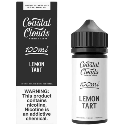 Coastal Clouds 100mL Coastal Clouds E-Juice Lemon Tart / 3mg / 100mL