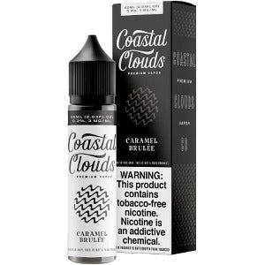 Coastal Clouds desserts 60mL Coastal Clouds E-Juice Caramel Brulee Coastal Clouds / 3mg / 60mL