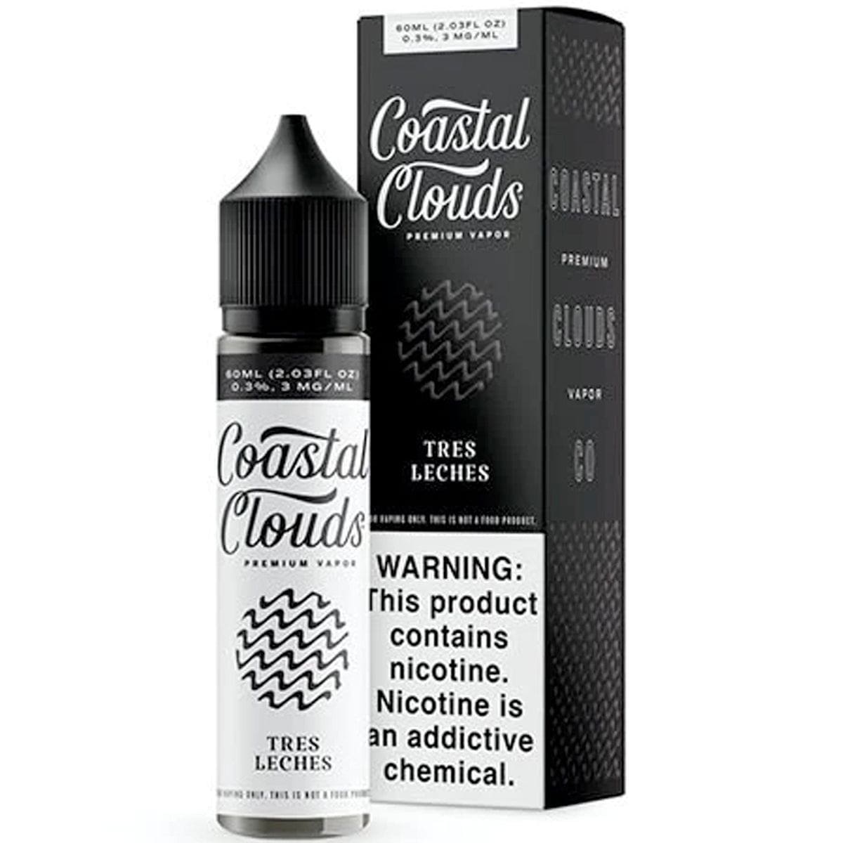 Coastal Clouds desserts 60mL Coastal Clouds E-Juice Tres Leches Coastal Clouds / 3mg / 60mL